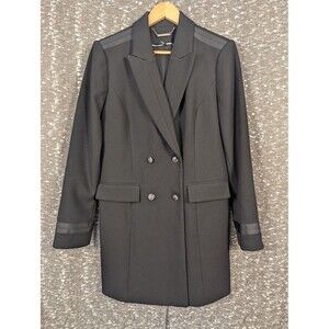White House Black Market Double Breasted Peacoat Women's Medium